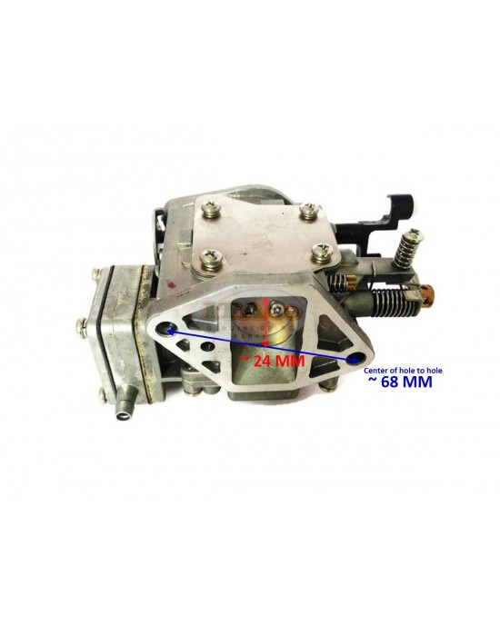Boat Engine Outboard motor Carburetor Carb Assy 63V-14301-00 63V-14301-10 For Yamaha Parsun Hidea Outboard 9.9HP 15HP 2 stroke