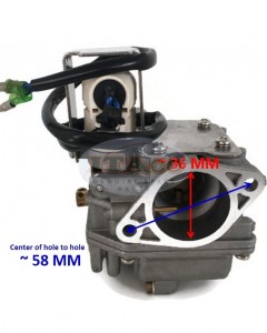 Boat Motor Carburetor Carb Assembly F25-05070000 65W-14901 for Yamaha Parsun Outboard F 25HP 4 stroke Engine
