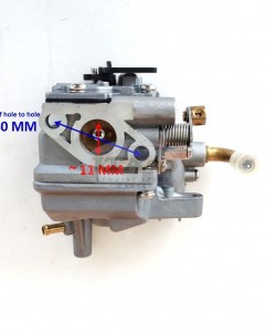 Boat Motor 69M-14301-21 69M-14301-20 00 Carburetor Carb Assy for Yamaha Outboard F 2.5HP 2HP 4-stroke Boat Engine