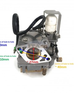 Boat Motor Carburetor Carb Assy For Yamaha Outboard 6AH-14301-00 6AH-14301-01 40 41 F 15HP 20HP F20 4-stroke Outboard Engine