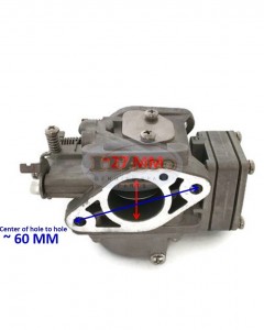 Boat Outboard Motor Carburetor Carb Assy 6G1-14301-01 6N0-14301-10 For Yamaha Outboard 8HP 6HP 2 stroke Motor Engine