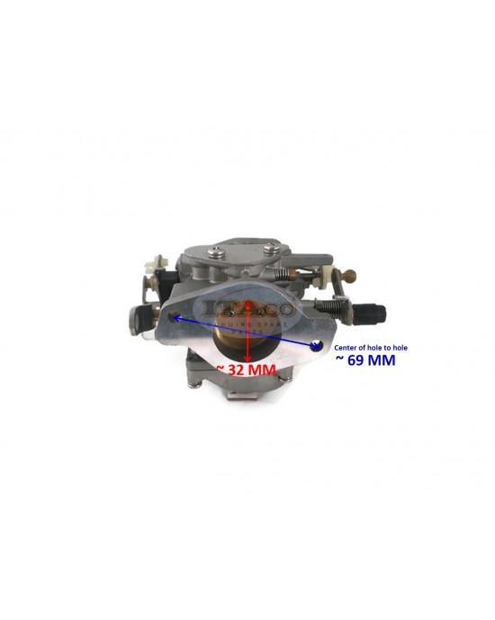 Boat Motor Bottom Carburetor Carb Assy 6K5-14303-03 for Yamaha Parsun Outboard 60HP E60 T60 2 stroke Marine Engine Boat Motor Bottom Carburetor Carb Assy 6K5-14303-03 for Yamaha Parsun Outboard 60HP E60 T60 2 stroke Marine Engine