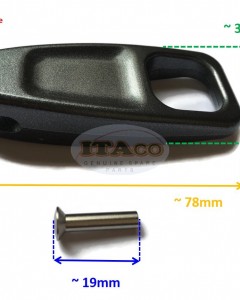 Boat Motor 663-43118-01 4D 8D 90243-04007 Handle Transom Clamp Screw Pin For Yamaha Outboard Sierra F 9.9hp - 60hp 2/4-stroke