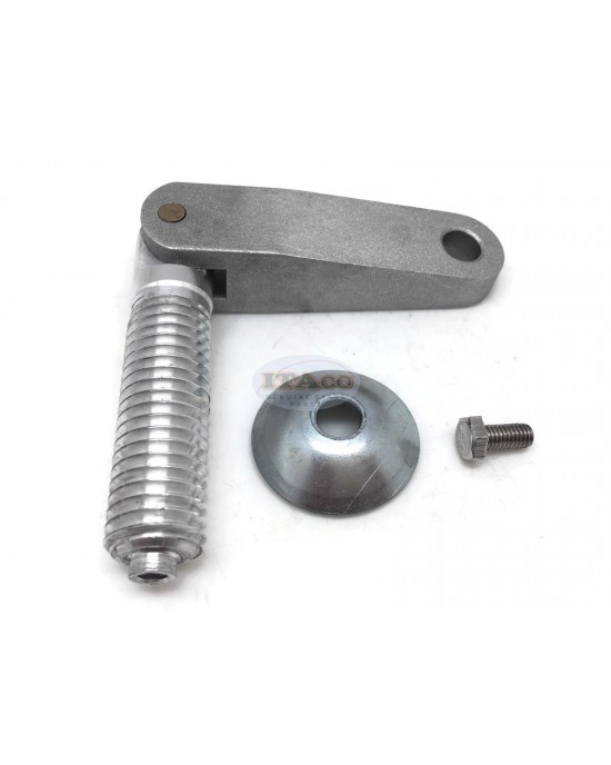 Boat Motor 0388346 0375742 Clamp Handle Assy Screw Set Kit Plate Swivel 0307561 0302420 for Johnson Evinrude OMC BRP Outboard Aluminum Alloy 5/8UC M5 Oversize Boat Marine