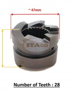 Boat Motor Clutch Dog Lower Casing 688-45631-01 T85-04000503 For Yamaha Parsun Makara Outboard some 50HP - 90HP 2/4-stroke Engine
