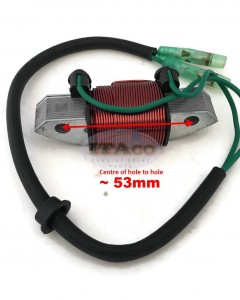 Boat Motor 61N-81313-09 T20-06040003 Lighting Coil for Yamaha Parsun Makara Outboard C 25HP 30HP 2-stroke Boats Engine