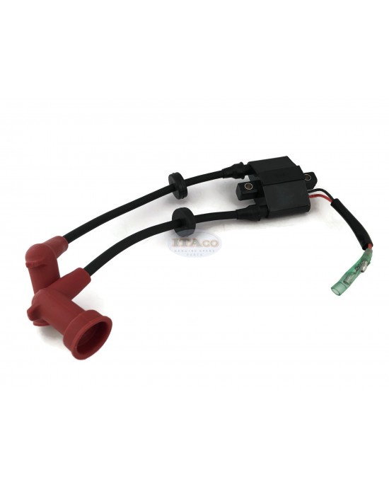 Boat Ignition Coil Assy 6B4-85570-00 6B4-85530-00 TE15-05000400 for Yamaha Outboard Parsun 9.9HP 15HP E M 2-stroke Motor Engine
