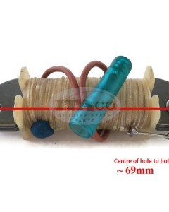 Boat Motor Charger Charge Coil 6E0-85520 70 00 for Yamaha Outboard 3HP 4HP 5HP M L 2 stroke Engine