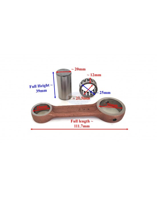 Boat Motor Connecting Rod Con Rod Kit 369-00040-0 1 M 629 813047 for Tohatsu Nissan Mercury Quicksilver Marine Outboard 4HP 5HP NS 2 stroke Engine Boat Motor Connecting Rod Con Rod Kit 369-00040-0 1 M 629 813047 for Tohatsu Nissan Mercury Quicksilver Marine Outboard 4HP 5HP NS 2 stroke Engine