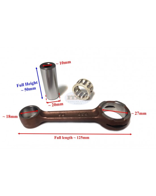 Boat Motor Connecting Con Rod Kit Assy 12161-93902 12161-93901 12161-90L00 For Suzuki Outboard 9.9HP 15HP Engine