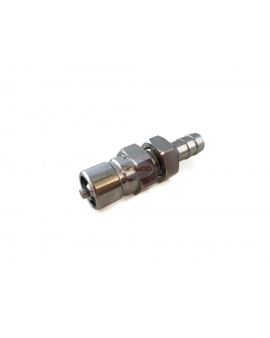 Boat Motor Fuel Connector w/ Nut 346-70260-1M, 346702600M, 332702610M Male Engine for Tohatsu Nissan Outboard Engine
