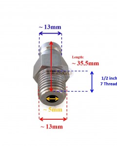 Boat Motor 65740-95500 65720-95500 65720-95512 Tank Metal Plug Connector For Suzuki Outboard Boats 2/4 stroke Engine
