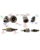 Boat Motor 65720-98521 65720-985L1 Engine Tank Connector + Plug Nut For Suzuki Outboard DT DF 9.9HP - 65HP 2/4-stroke Engine Boat Motor 65720-98521 65720-985L1 Engine Tank Connector + Plug Nut For Suzuki Outboard DT DF 9.9HP - 65HP 2/4-stroke Engine