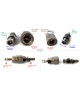 Boat Motor 65750-98505 65720-98521 65720-985L1 Fuel Connector + Male Plug Connector Nut for Suzuki Outboard DT 9.9hp - 85hp DF 2/4-stroke Engine