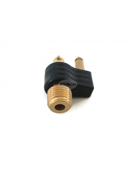 Boat Motor Male Tank Connector 1/4" NPT Fuel Fitting connect Tank Adaptor to Fuel Tank for Yamaha Marine Outboard 2/4-stroke Motor Engine Boat Motor Male Tank Connector 1/4" NPT Fuel Fitting connect Tank Adaptor to Fuel Tank for Yamaha Marine Outboard 2/4-stroke Motor Engine