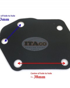 Boat Motor Mercury Outboard 84141M Sierra 18-7840 187840 Fuel Pump Diaphragm Marine 30, 40, 48, 55, 60 HP 2/4-stroke Marine Engine