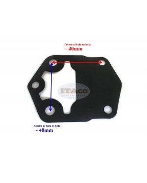 Boat Motor Diaphragm Gasket Fuel Pump 6E5-24471-01 00 for Yamaha Outboard L Z 100HP - 300HP 2-stroke Engine