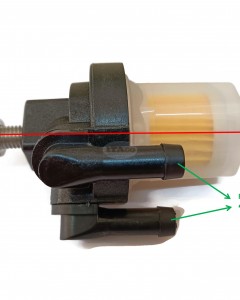Boat Motor Fuel Filter Assy 6R3-24560-00 Compatible For Yamaha Outboard Motor 100HP - 250HP 2 or 4 stroke Engine