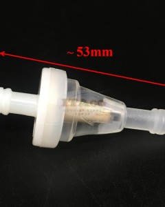 Boat Motor In-Line Fuel Filter 1/4" 6MM Separator for Yamaha Tohatsu Nissan Mercury Mercruiser Quiksilver Honda Suzuki Marine Outboard 2/4-stroke Motor Engine