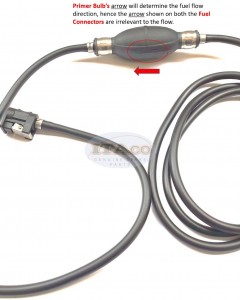 Boat Motor Fuel Line Hose Assy w/ Connectors Primer Pump 6Y2-24306-41 6Y2-24306-42 43 44 45 8MM Pipe Yamaha Outboard 2/4-stroke Engine