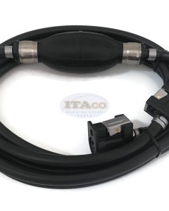 Boat Motor Fuel Line Hose Assy w/ Connectors Primer Pump 6Y2-24306-41 6Y2-24306-42 43 44 45 8MM Pipe Yamaha Outboard 2/4-stroke Engine