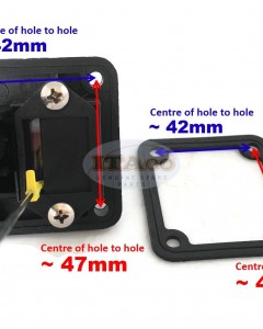Boat Outboard Motor Fuel Gauge / Fuel Meter Assy with Gasket for Yamaha Outboard Motor Engine 12L 24L External Fuel Tank 6YJ-24260-00 6Y1-24260-12