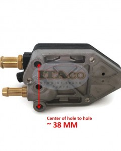 Boat Motor Fuel Pump Assy 438559 385784 395712 398385 For Johnson Evinrude OMC Outboard 25 - 140 HP Sierra Marine 18-7352 Motor Engine