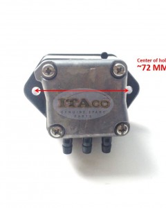 Boat Motor Original Genuine Japan OEM Fuel Pump Assy 62Y-24410-04 03 02 Yamaha Outboard F 25HP - 60HP Mercury Quicksilver Marine Outboard parts 826398T 3 4-stroke Motor Engine