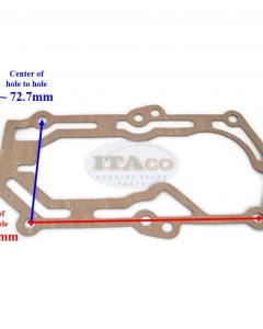 Boat Motor 27-815076 27 815076001 815076002 815076 Gasket For Tohatsu Nissan Outboard 2.5/3.5HP NS2.5A/NS3.5B 309-61012-1 M 2-stroke Engine
