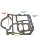 Boat Motor Engine Holder Gasket Base 346-01303-0 1M 27 853987 27-853987001 for Tohatsu Nissan Mercury Quicksilver M 25C3 30A4 25-30HP 2-stroke Marine Engine Boat Motor Engine Holder Gasket Base 346-01303-0 1M 27 853987 27-853987001 for Tohatsu Nissan Mercury Quicksilver M 25C3 30A4 25-30HP 2-stroke Marine Engine