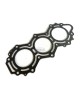 Boat Motor Cylinder Head Gasket 3C8-01005-0 3 4 5 M 27 81293910 8M0062091 compatible with Mercury Tohatsu Nissan Outboard 40HP 50HP 2-Stroke Motor Engine