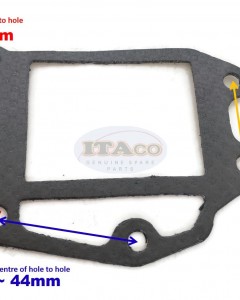 Boat Motor for Yamaha # 63V-41133-A1 01 Exhaust Tuner Gasket Outboard 9.9HP 15HP Engine 2 stroke Engine