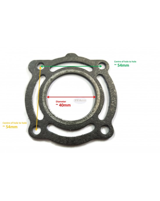 Boat Motor 646-11181-00 01 646-11181-A0 A1 Head Gasket replace Yamaha Outboard 2HP 2-stroke