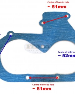 Boat Motor 648-13645-00 A0 A1 T20-06000013 Manifold Gasket for Yamaha Parsun Makara Outboard 2-Stroke 20HP 25HP 30HP Engine
