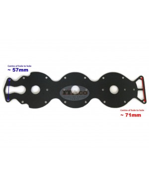 Boat Motor 6G5-11193-01 00 6G5-11193-A2 A1 Gasket, Head Cover 1 L 150HP 175HP 200HP 225HP 2-stroke Engine