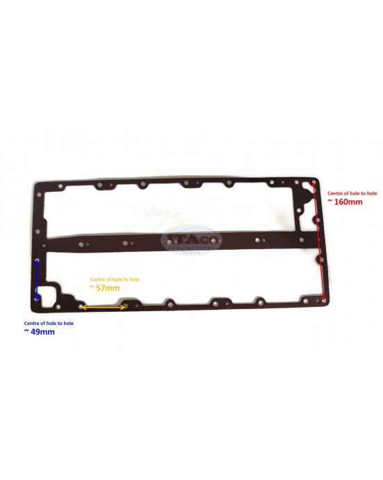 Boat Motor For Yamaha Outboard Gasket, Exhaust Inner Cover 6G5-41112-A1 A2 6G5-41112-A0 Sierra 18-0812 150hp 175hp 200hp 225hp 2-stroke Marine Engine Boat Motor For Yamaha Outboard Gasket, Exhaust Inner Cover 6G5-41112-A1 A2 6G5-41112-A0 Sierra 18-0812 150hp 175hp 200hp 225hp 2-stroke Marine Engine