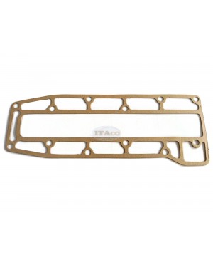 Boat Motor 6J8-41114-01 A1 00 Exhaust Outer Cover Gasket Compatible with Yamaha Outboard Marine 25HP 30HP 3-Cylinder 2-stroke Engine