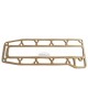 Boat Motor 6J8-41114-01 A1 00 Exhaust Outer Cover Gasket Compatible with Yamaha Outboard Marine 25HP 30HP 3-Cylinder 2-stroke Engine