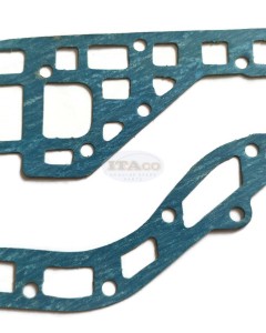 Boat Motor 6K8-41124-A1 Gasket Exhaust Outer Cover for Yamaha Outboard 2-Stroke 25HP 30HP E25A E30HMH Engine