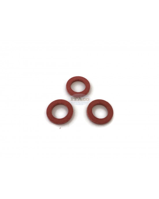 Boat Motor 3x Fribe Washer 90430-08020 Gasket Seals replaces Yamaha Mariner Tohatsu Mercury Nissan Outboard Jet-ski Motorcycle Diesel Snow Motor Engine