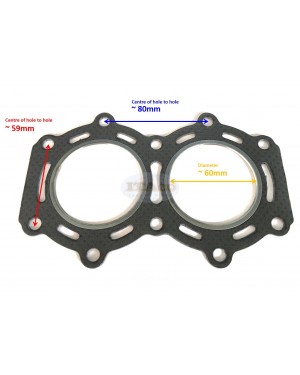 Boat Motor Cylinder Head Gasket 11141-93950 11141-93960 for Suzuki Outboard DT 9.9HP 15HP 2-stroke Motor Engine