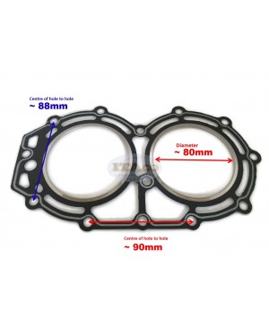 Boat Motor For Suzuki Outboard DT 40 C 40HP Cylinder Head Gasket 11141-94440 11141-94441 2 stroke Engine