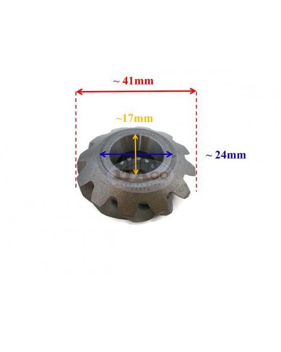 Boat Motor Pinion Gear Bevel 346-64020-1 0 M 43 161381 43-16138T01 16138T01 For Tohatsu Nissan Mercury Quicksilver Outboard 25HP 30HP engranaje 2/4-stroke Engine