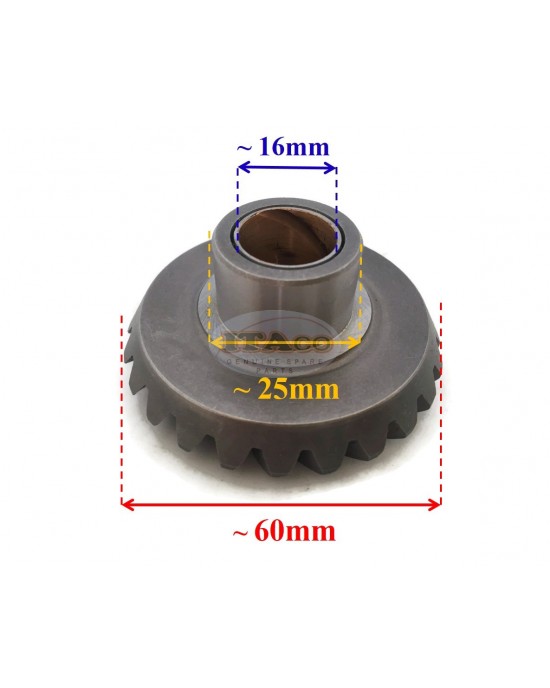 Boat Motor Forward Bevel Gear 350-64010 43 803739 for Tohatsu Nissan Mercury Outboard 9.9HP 15HP 18HP 24T 2/4 stroke Engine