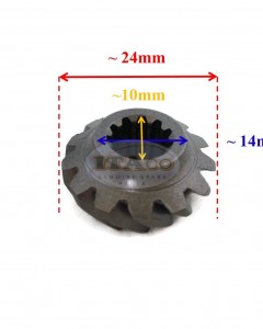 Boat Motor 43-16138, 16138 Pinion Gear for Mercury Mariner Mercruiser Quicksilver Outboard 4HP 5HP Boat 2/4 stroke Engine