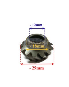 Boat Motor Pinion Bevel Gear B 3B2-64020-0 M 43 8037401 for Tohatsu Nissan Mercury Quicksilver Outboard NS 9.8HP 6HP 8HP 2/4 stroke Marine Engine