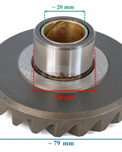Boat Motor Forward Gear Bevel for Suzuki Outboard 57510-94402 94401 94400 DT35 DT40 35HP 40HP 23T 2/4-stroke Motor Engine