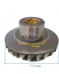 Boat Motor Reverse Rev Gear Assy 2 6F5-45570 6F5-45571for Yamaha Outboard 40HP C40 40 Enduro 2 stroke Engine