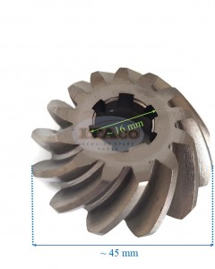 Boat Motor Pinion Gear 6H4-45551-00 6H4-45551-01 for Yamaha Outboard 3 Cyl 13 Teeth 2 stroke Engine
