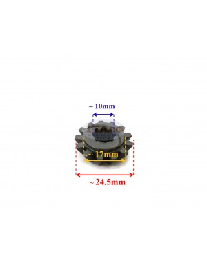 Boat Motor Pinion Gear F2.6-03000018 for Parsun Makara Outboard F2.6 2.6HP 4 stroke Boat Engine 3T